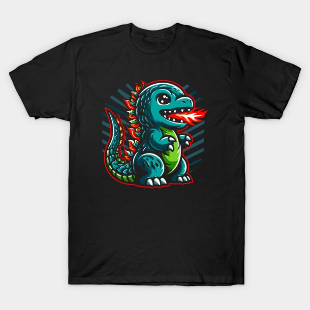Godzilla T-Shirt by Rizstor